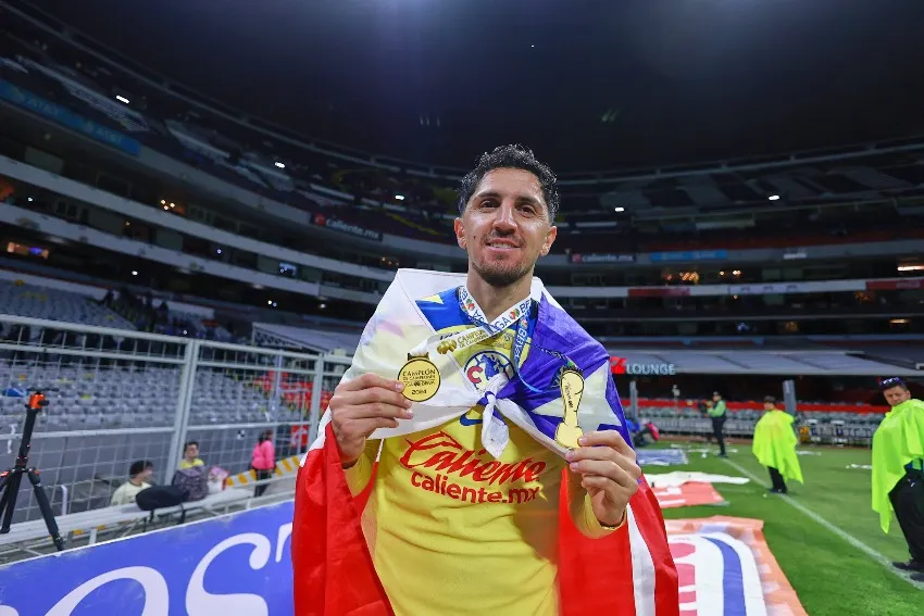 IMAGO7 Diego Valdés tras salir Bicampeón con América