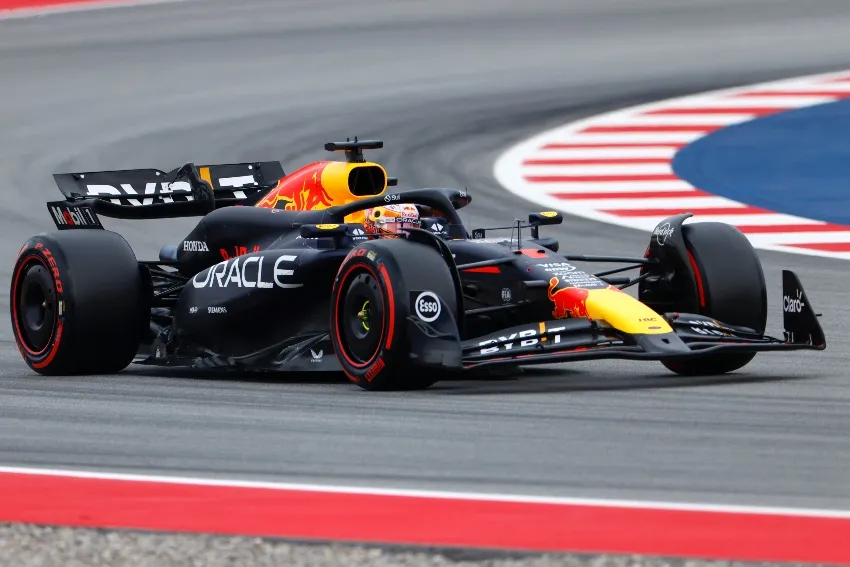 AP Checo Pérez en el GP de España 2024