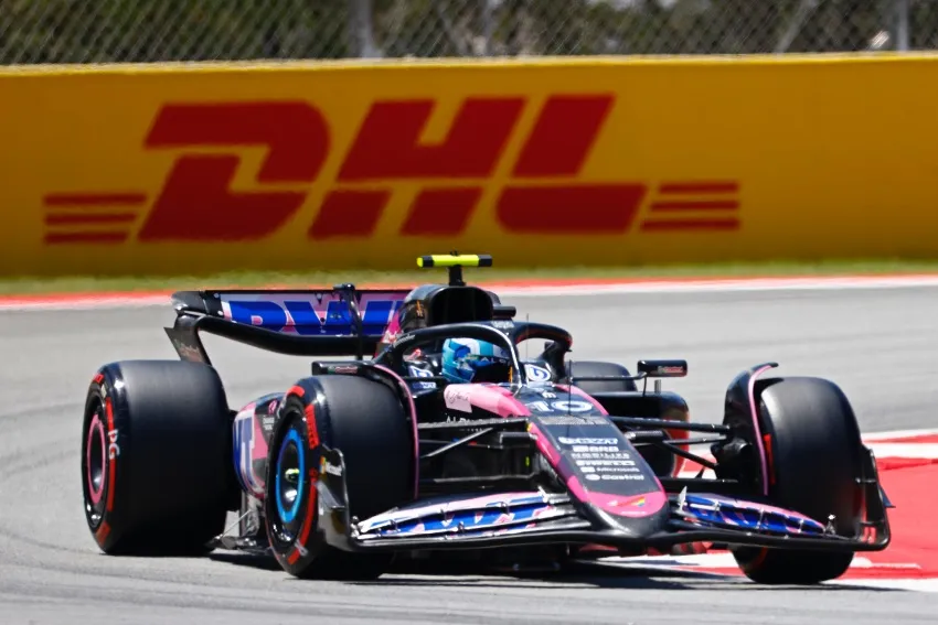 AP Gasly en el GP de España 2024