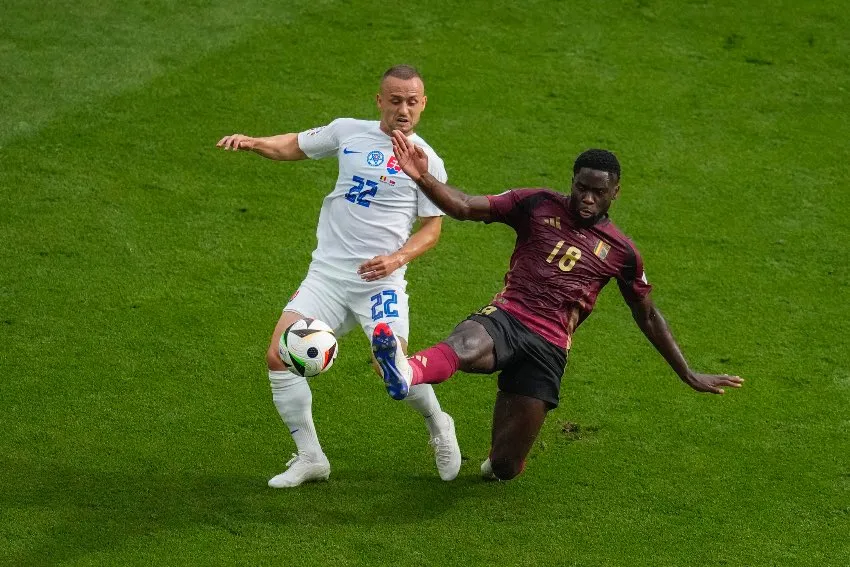AP Lobotka con Eslovaquia en la Euro 2024