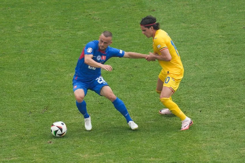 AP Lobotka con Eslovaquia en la Euro 2024