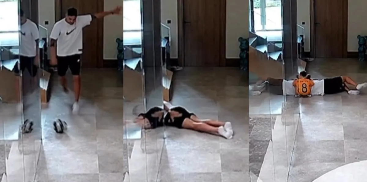 Valverde sufrió una dura caída