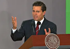 Peña Nieto, en una conferencia