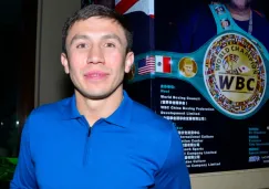 Golovkin durante la convención del CMB