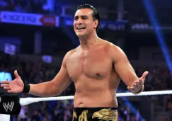 Alberto del Río, durante pelea en la WWE