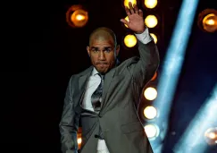 Miguel Cotto, durante la presentación de la pelea