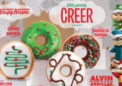 Las donas que Krispy Kreme preparó para esta Navidad  