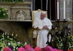 Papa Francisco, en la Catedral Metropolitana