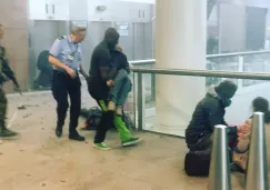 Personas heridas tras la explosión en el aeropuerto