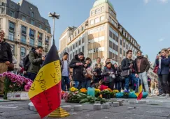 Homenaje a las víctimas de los atentados en Bruselas