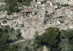 Daños causados por el terremoto en el centro de Italia