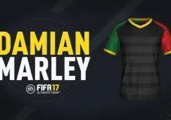 Damian Marley plasmó los colores icónicos de reggae en su jersey para FIFA 17