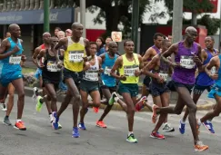 Participantes del Maratón de la CDMX 