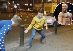 Sujetos imitan a Conor McGregor en las calles de Irlanda 