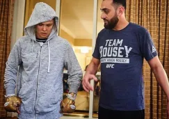 Rousey entrena en su habitación con Edmond Tarverdyan