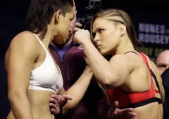 Ronda Rousey, cara a cara con Amanda Nunes