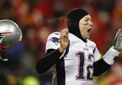 Tom Brady al término del partido ante Chiefs 