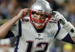 Tom Brady durante un partido de los Patriots