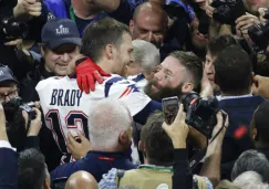 Brady festeja junto a Edelman Super Bowl LIII