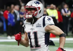 Julian Edelman durante el SB LIII