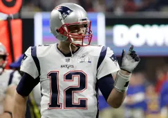 Brady durante el juego del Super Bowl LIII 