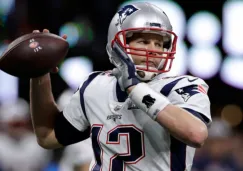 Brady manda un pase en el Super Bowl LIII