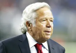 Robert Kraft durante un partido de los New England Patriots 