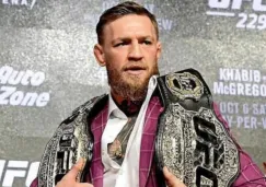 Conor McGregor cuando tenía dos campeonatos de la UFC