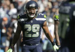 Earl Thomas celebra una jugada con los Seahawks