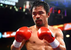 Manny Pacquiao durante un combate