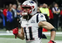 Julian Edelman durante el SB LIII 