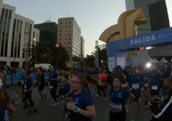 Participantes del Medio Maratón de la CDMX