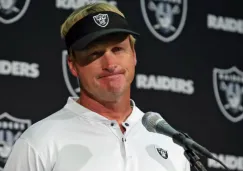 Jon Gruden, entrenador de los Raiders