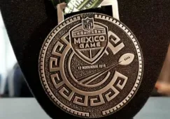 Esta es la medalla que se estará entregando a los participantes 