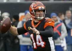 Andy Dalton durante un juego de los Bengals