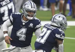 Dak Prescott y Ezekiel Elliott, en juego de los Cowboys