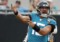  Gardner Minshew en un partido con Jaguars