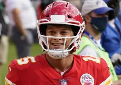 Mahomes en celebración con los Chiefs