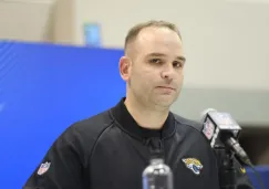 Dave Caldwell, molesto en conferencia de prensa