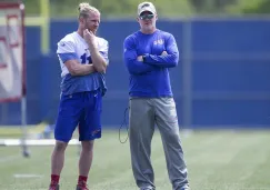 Cole Beasley, receptor de los Bills, en un entrenamiento