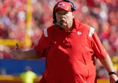 Andy Reid en juego de Kansas City