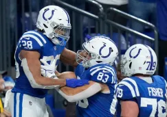 Jugadores del Colts festejando