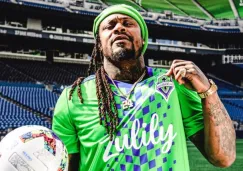 Marshawn Lynch, exjugador de los Seattle Seahawks