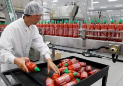 Fábrica de salsa picante Sriracha en California