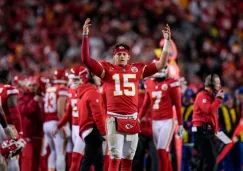 Mahomes tras avanzar a la Final de Conferencia