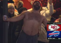 Jason Kelce se roba los reflectores en el duelo de Chiefs vs Bills