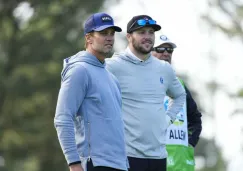 Josh Allen y Tom Brady se vuelven a encontra, esta vez en un campo de golf