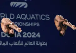 Kevin Berlín y Randal Willars acariciaron el podio en los 10 metros sincronizados del Mundial de Natación