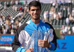 ¡Defendió su título! Carlos Alcaraz venció a Daniil Medvedev para coronarse en Indian Wells