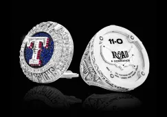 Texas Rangers presenta lujoso anillo de Campeones de la Serie Mundial 2023